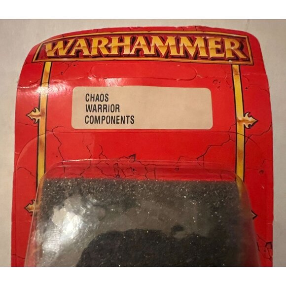 Warhammer Chaos Warrior Components Citadel Miniatures Game Workshop ©1997 New - Picture 2 of 6